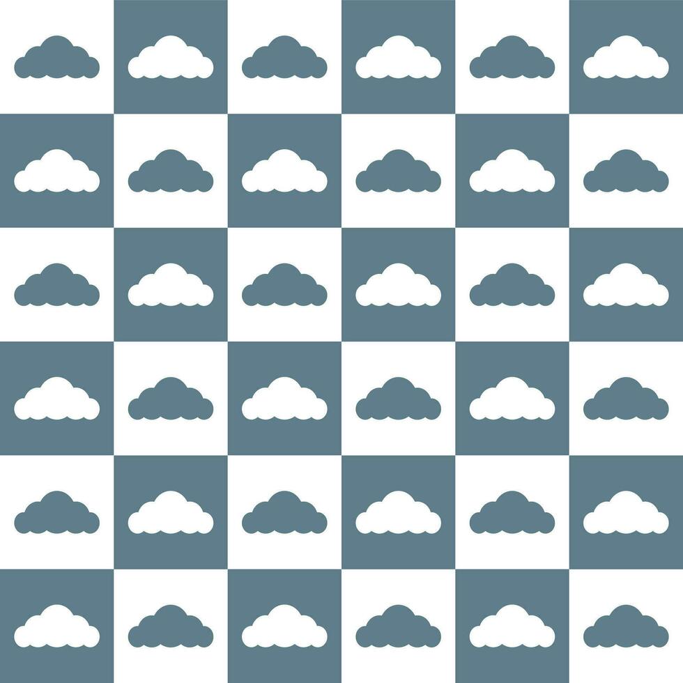 Grey cloud. cloud pattern. cloud pattern background. cloud background. Seamless pattern. for backdrop, decoration, Gift wrapping vector