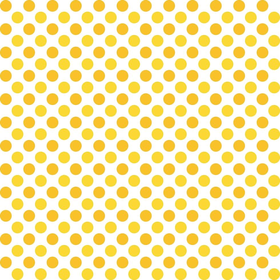 Yellow dot pattern background.Dot pattern background. Polkadot. Dot background. Seamless pattern. for backdrop, decoration, Gift wrapping vector