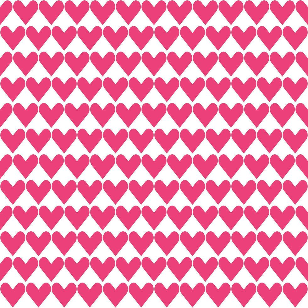 Pink heart pattern. Heart vector pattern. Heart pattern.  Seamless geometric pattern for clothing, wrapping paper, backdrop, background, gift card, decorating.