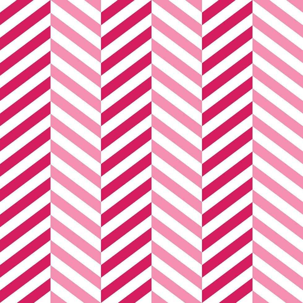 Herringbone vector pattern. Pink herringbone pattern. Seamless geometric pattern for clothing, wrapping paper, backdrop, background, gift card.
