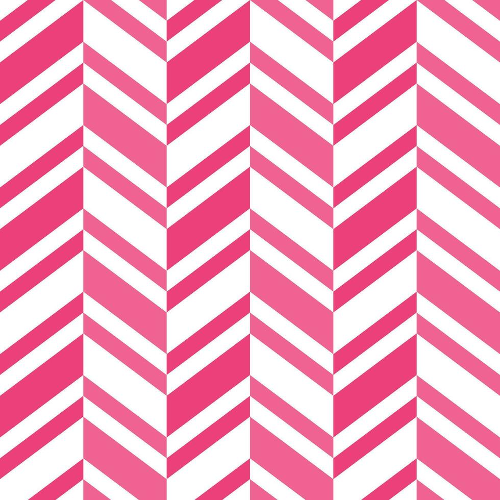 Herringbone vector pattern. Pink herringbone pattern. Seamless geometric pattern for clothing, wrapping paper, backdrop, background, gift card.