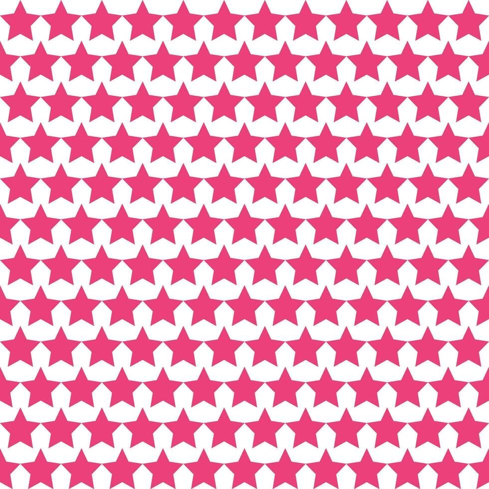 Pink star. star pattern. star pattern background. star background. Seamless pattern. for backdrop, decoration, Gift wrapping vector