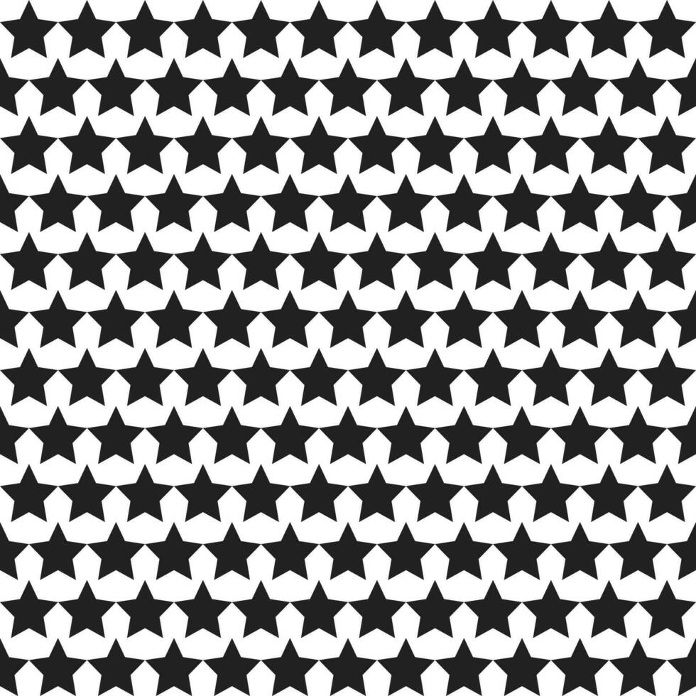Black star. star pattern. star pattern background. star background. Seamless pattern. for backdrop, decoration, Gift wrapping vector