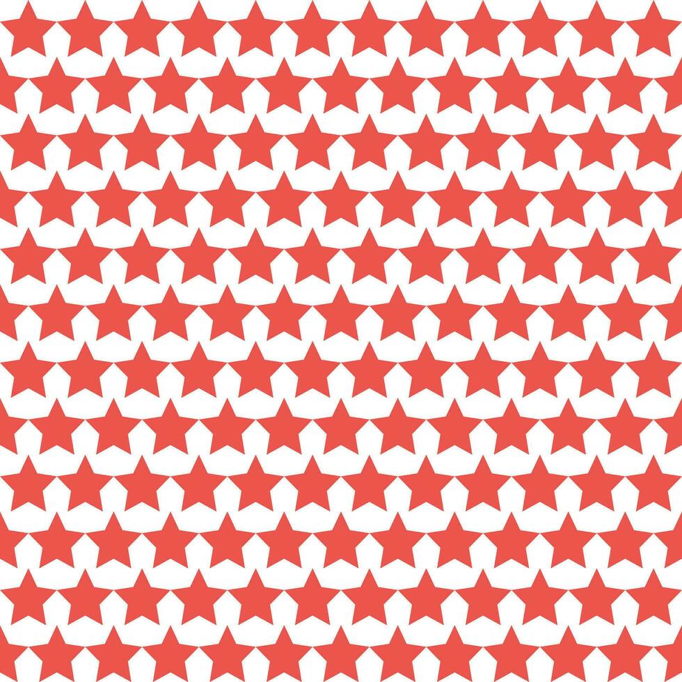 Red star. star pattern. star pattern background. star background. Seamless pattern. for backdrop, decoration, Gift wrapping vector