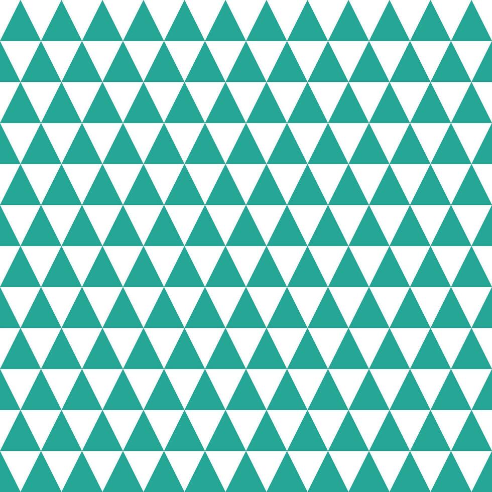 Green triangle pattern background. Triangle pattern background. Triangle background. Seamless pattern. for backdrop, decoration, Gift wrapping vector