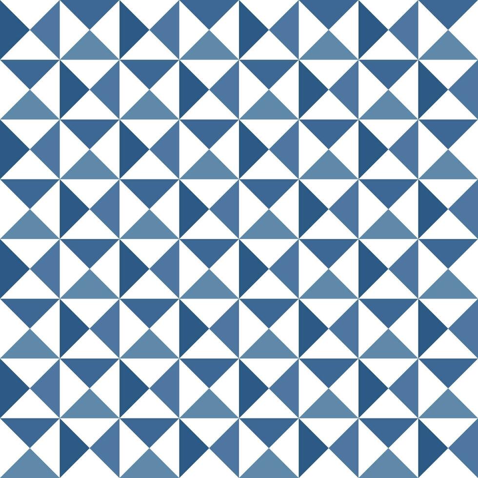 Navy blue triangle pattern background. Triangle pattern background. Triangle background. Seamless pattern. for backdrop, decoration, Gift wrapping vector