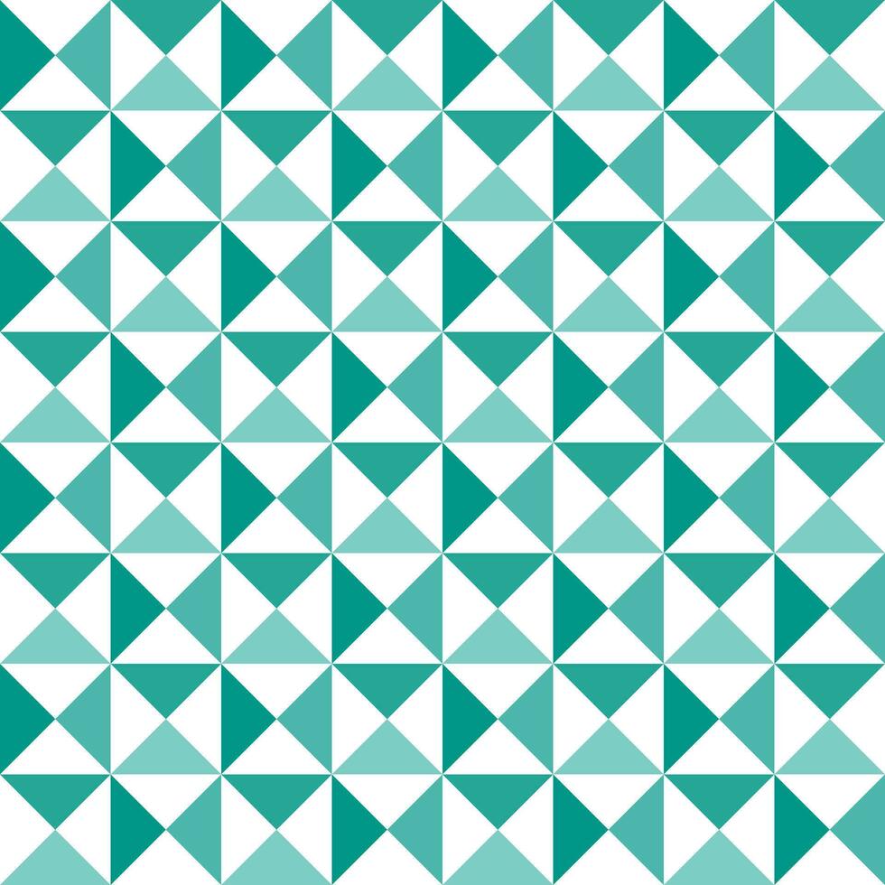 Green triangle pattern background. Triangle pattern background. Triangle background. Seamless pattern. for backdrop, decoration, Gift wrapping vector