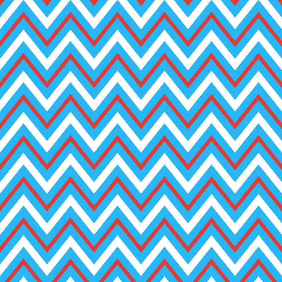Blue zigzag pattern. zigzag line pattern. zigzag seamless pattern. Decorative elements, clothing, paper wrapping, bathroom tiles, wall tiles, backdrop, background. vector