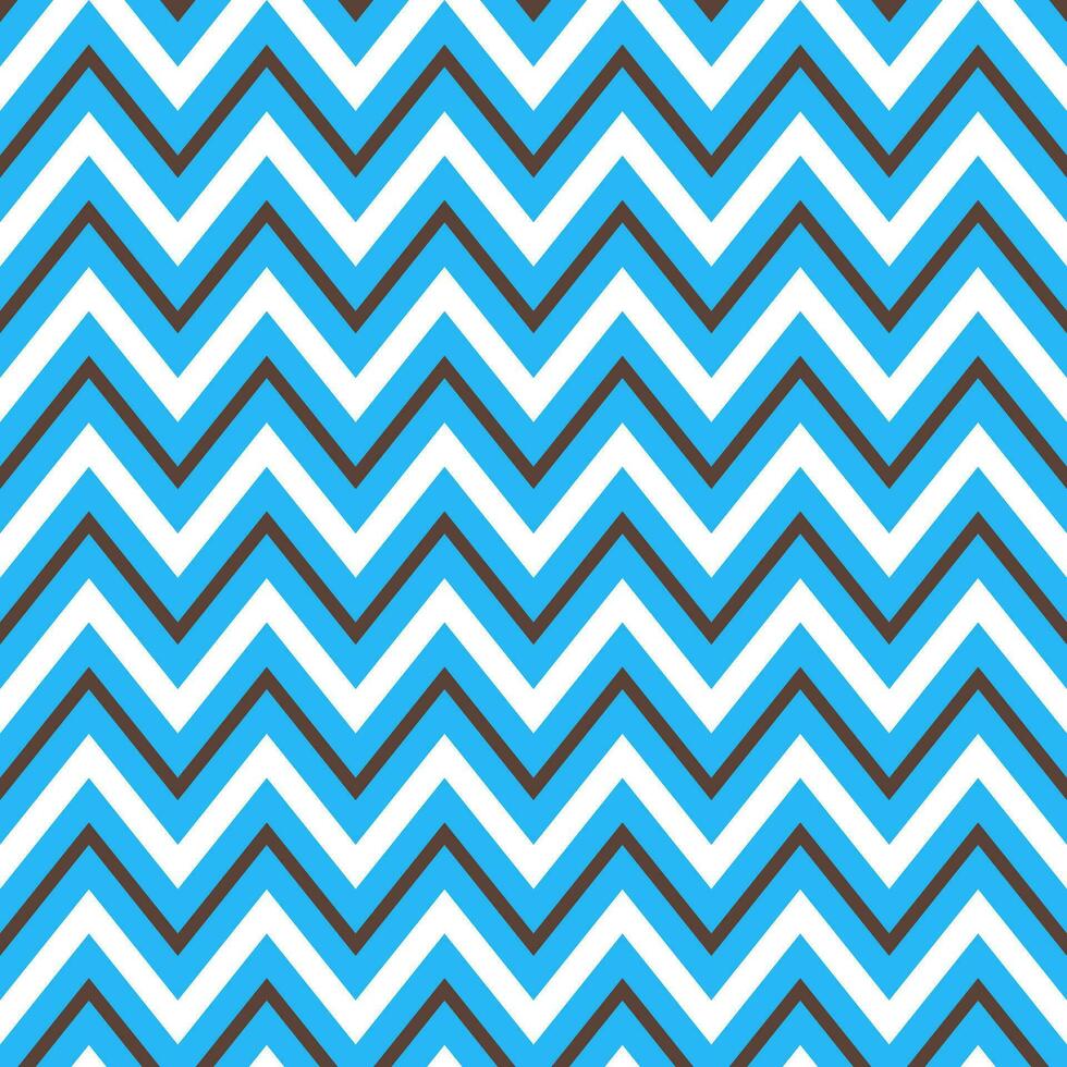Blue zigzag pattern. zigzag line pattern. zigzag seamless pattern. Decorative elements, clothing, paper wrapping, bathroom tiles, wall tiles, backdrop, background. vector
