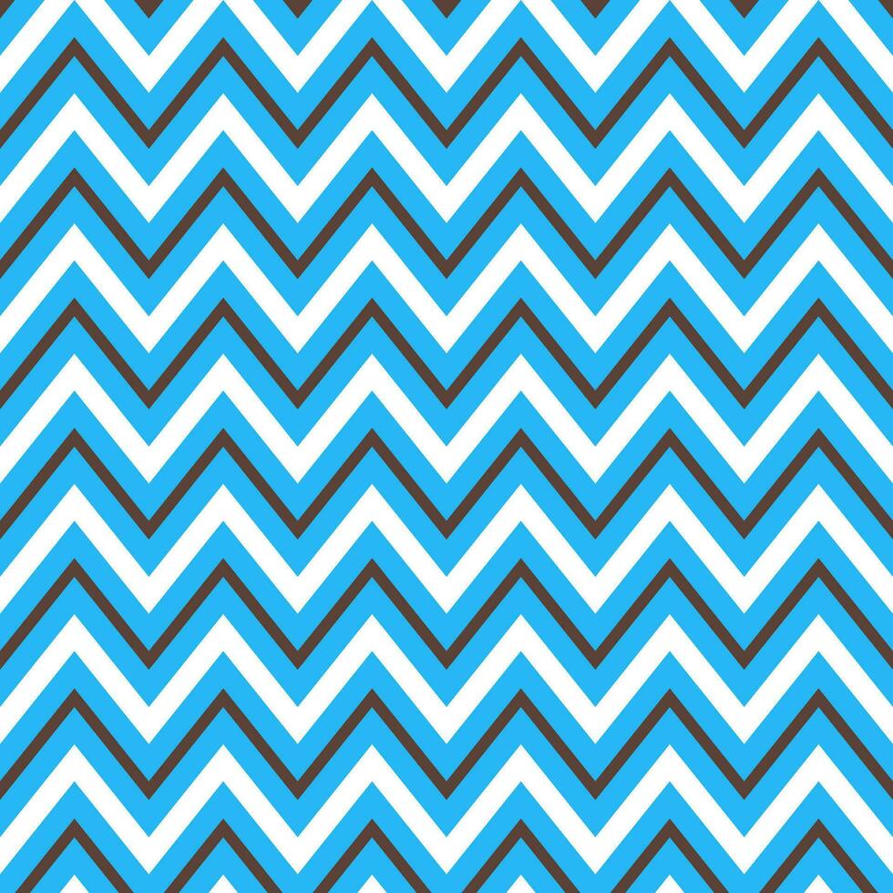 Blue zigzag pattern. zigzag line pattern. zigzag seamless pattern. Decorative elements, clothing, paper wrapping, bathroom tiles, wall tiles, backdrop, background. vector