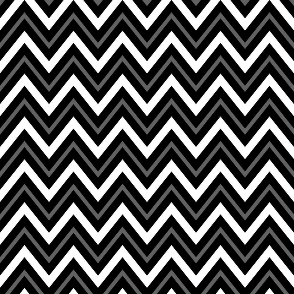 negro zigzag modelo. zigzag línea modelo. zigzag sin costura modelo. decorativo elementos, ropa, papel envase, baño losas, pared losas, fondo, antecedentes. vector