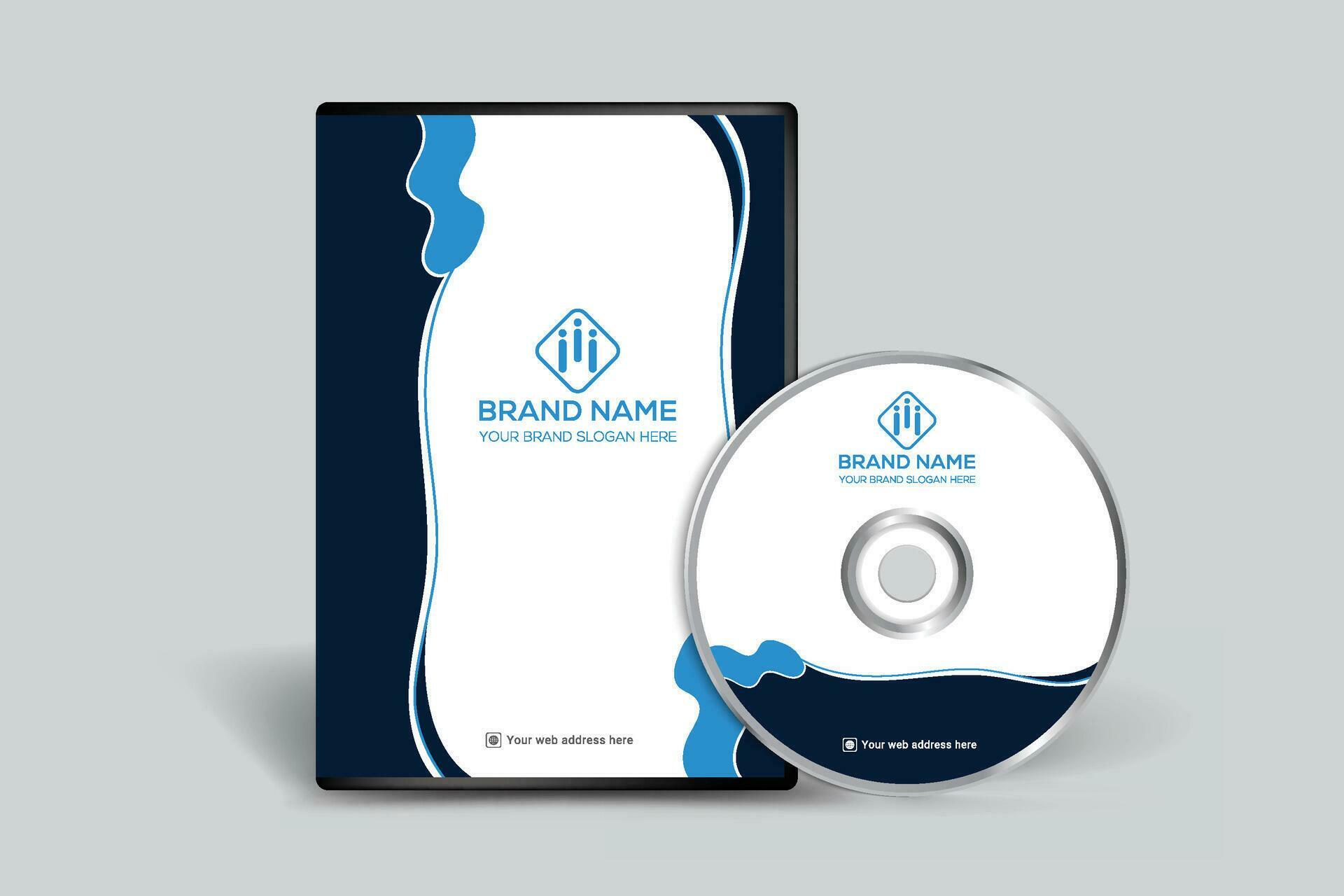 DVD cover design template mockup 26228510 Vector Art at Vecteezy