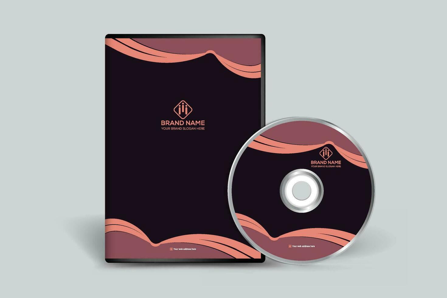 DVD cubrir diseño modelo vector