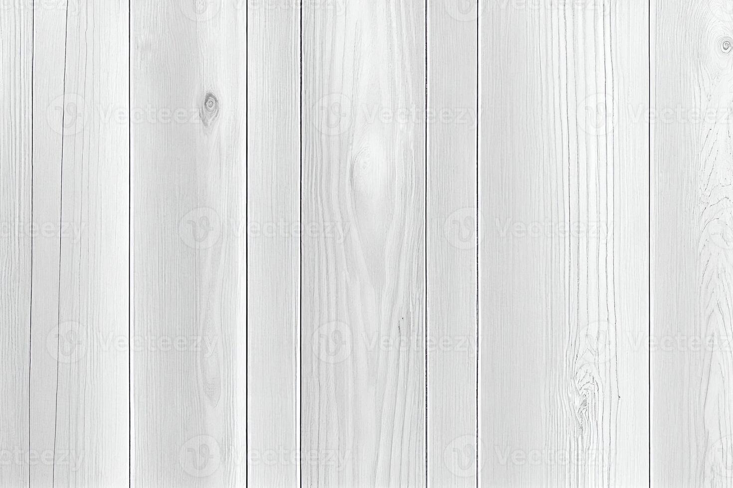 White wooden texture background, wood table top view. Generative ai photo