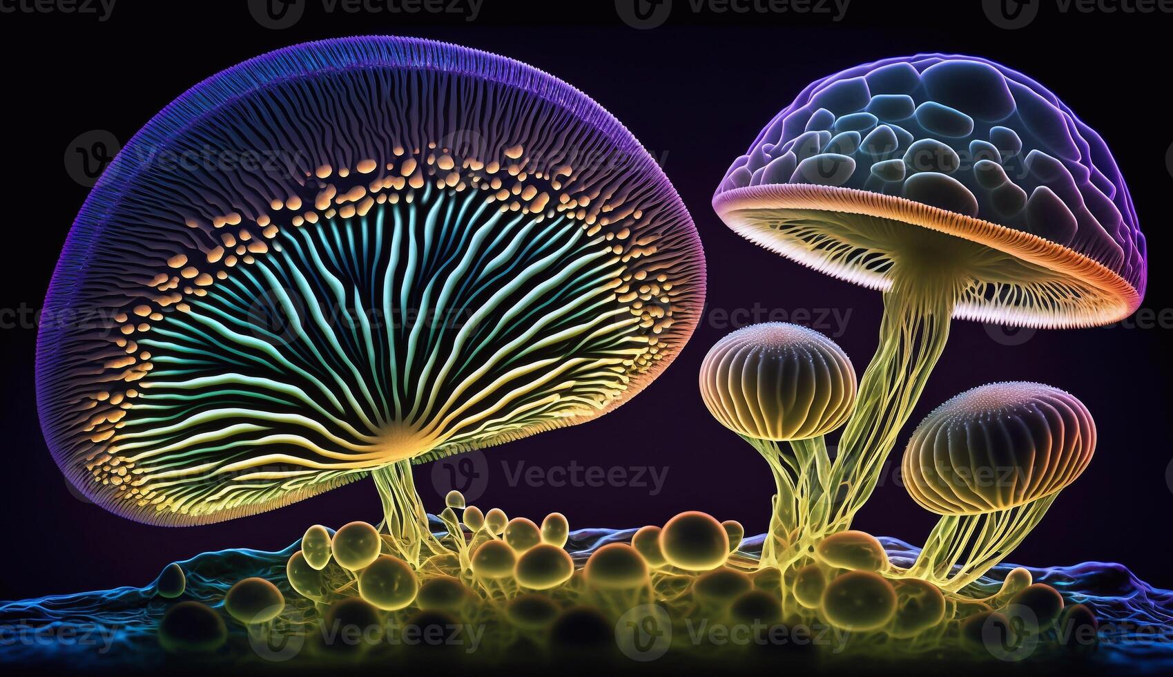 mushroom made with photo