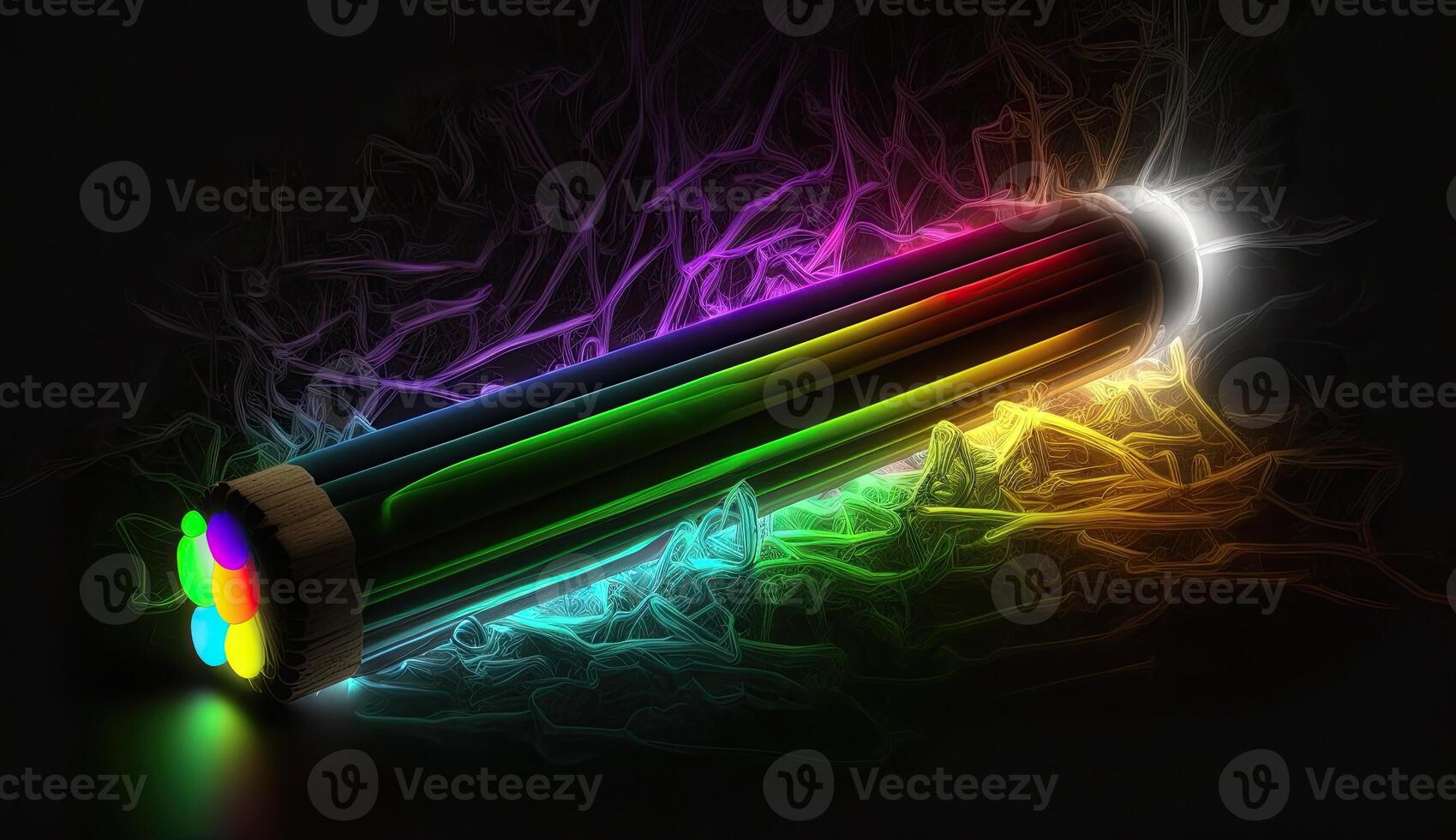 glow stick created using Technology photo