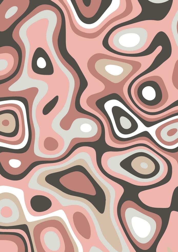 Retro abstract design background vector