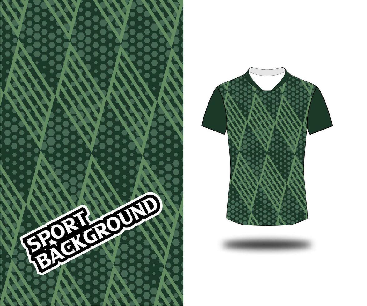 hexagonal sport pattern jersey football vector