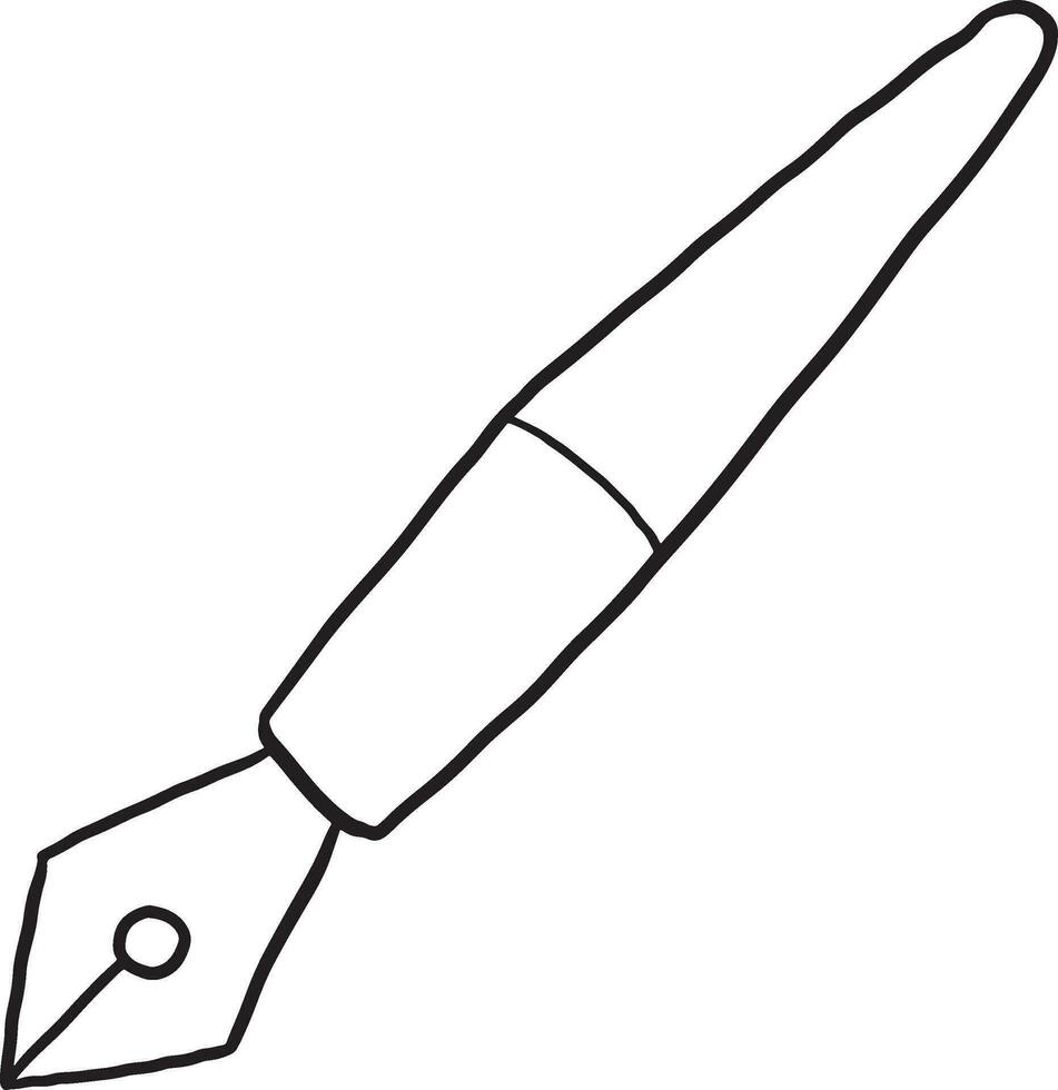 pen dotted line practice drawing cartoon doodle kawaii anime coloring page cute illustration drawing clip art character chibi manga comic vector