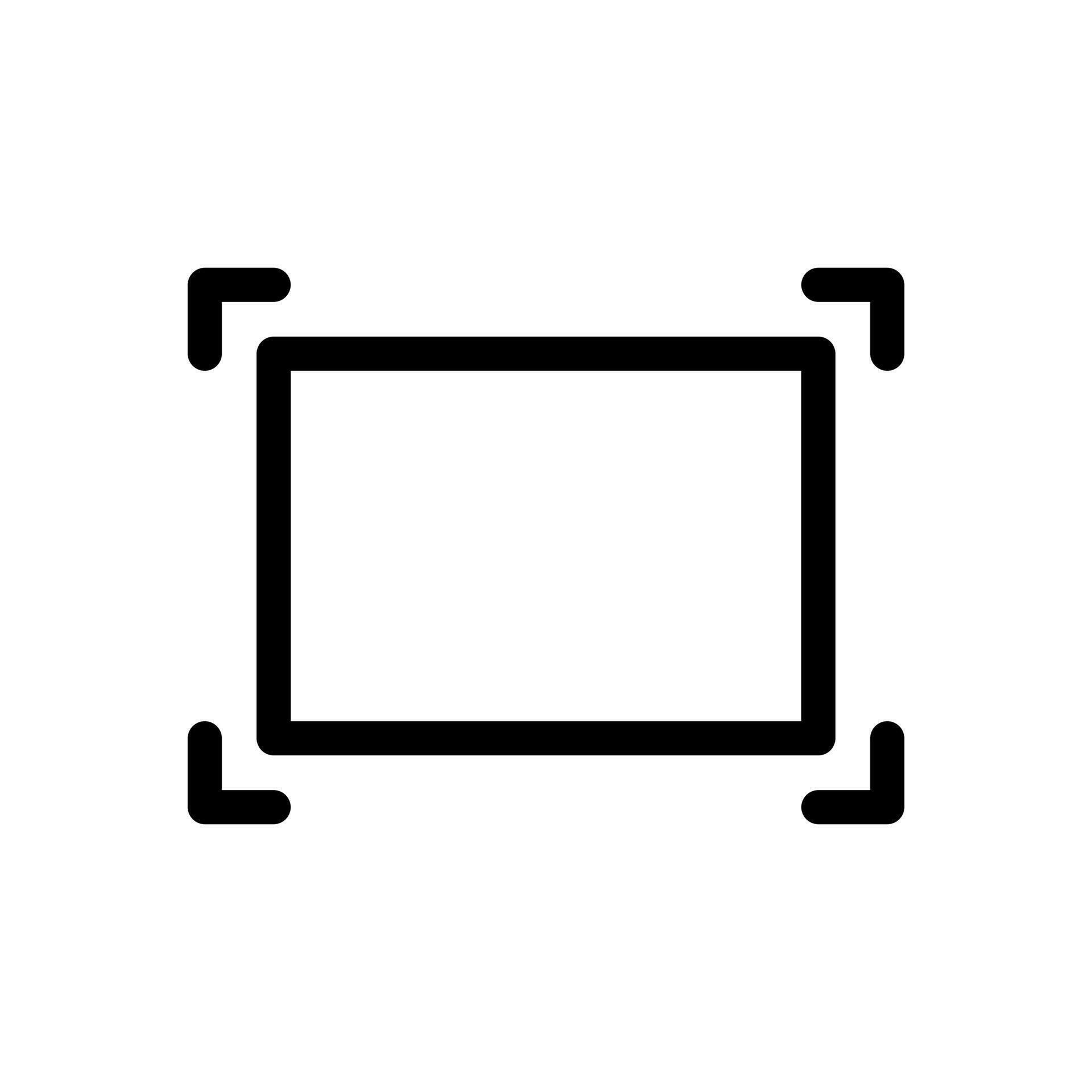 Take a screenshot, snapshot button icon in line style design isolated on white background