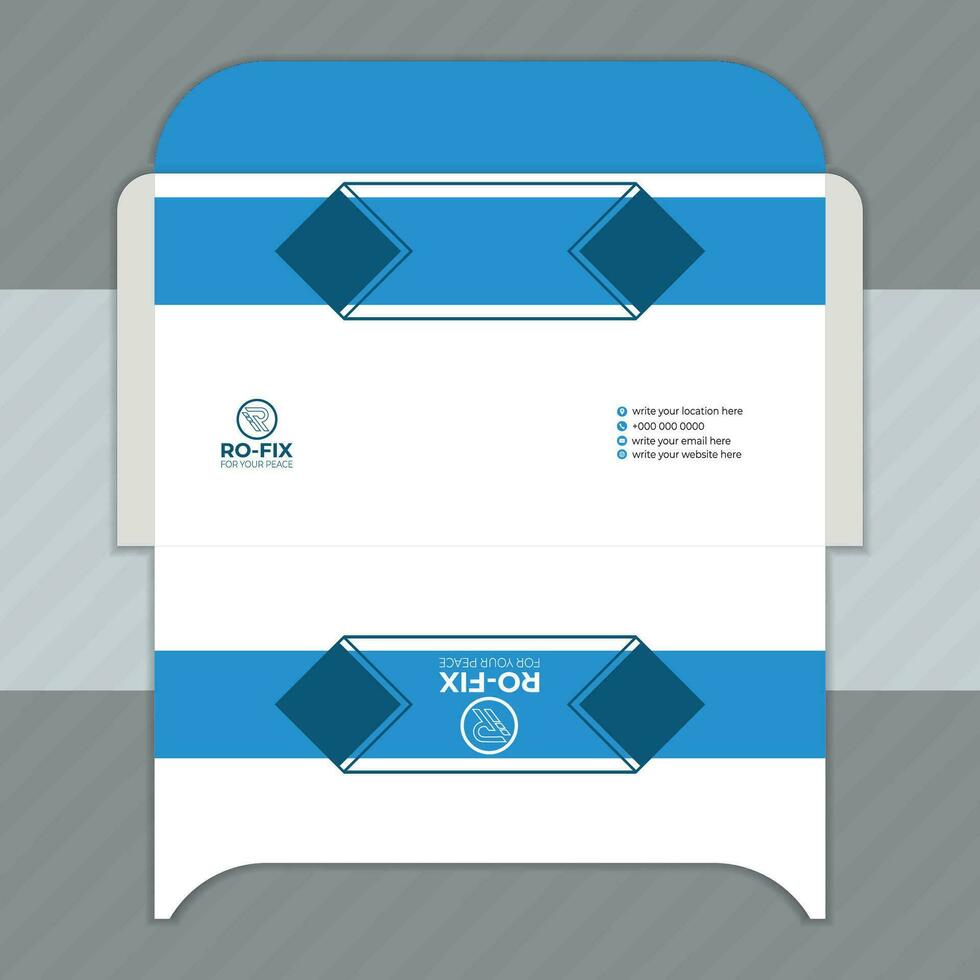 New Envelope Design template vector