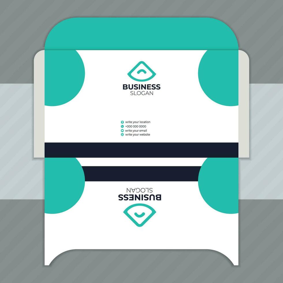 Business Envelope Design template vector