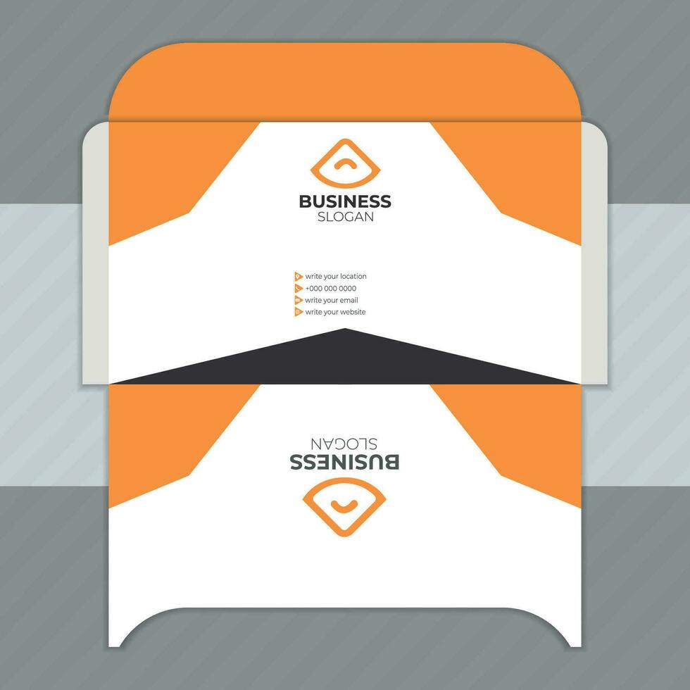 Creative Envelope Design template vector