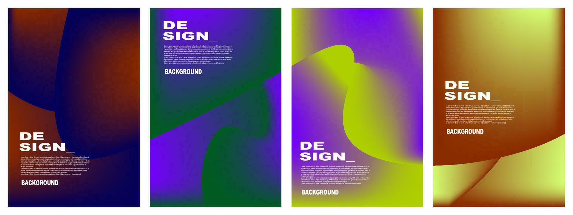 illustration vector graphic abstract gradient background colorful for banner, poster, template, design, flyer, brochure, card, bussines, etc
