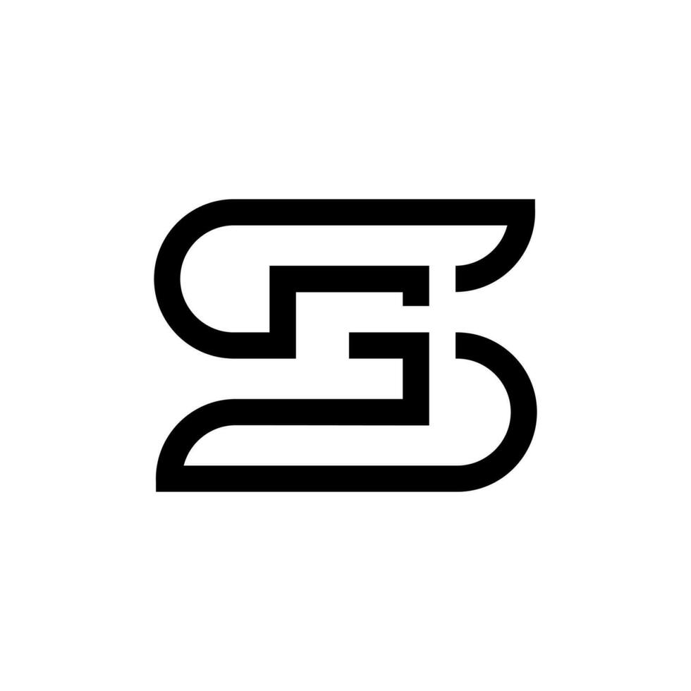 diseño de logotipo letra s vector