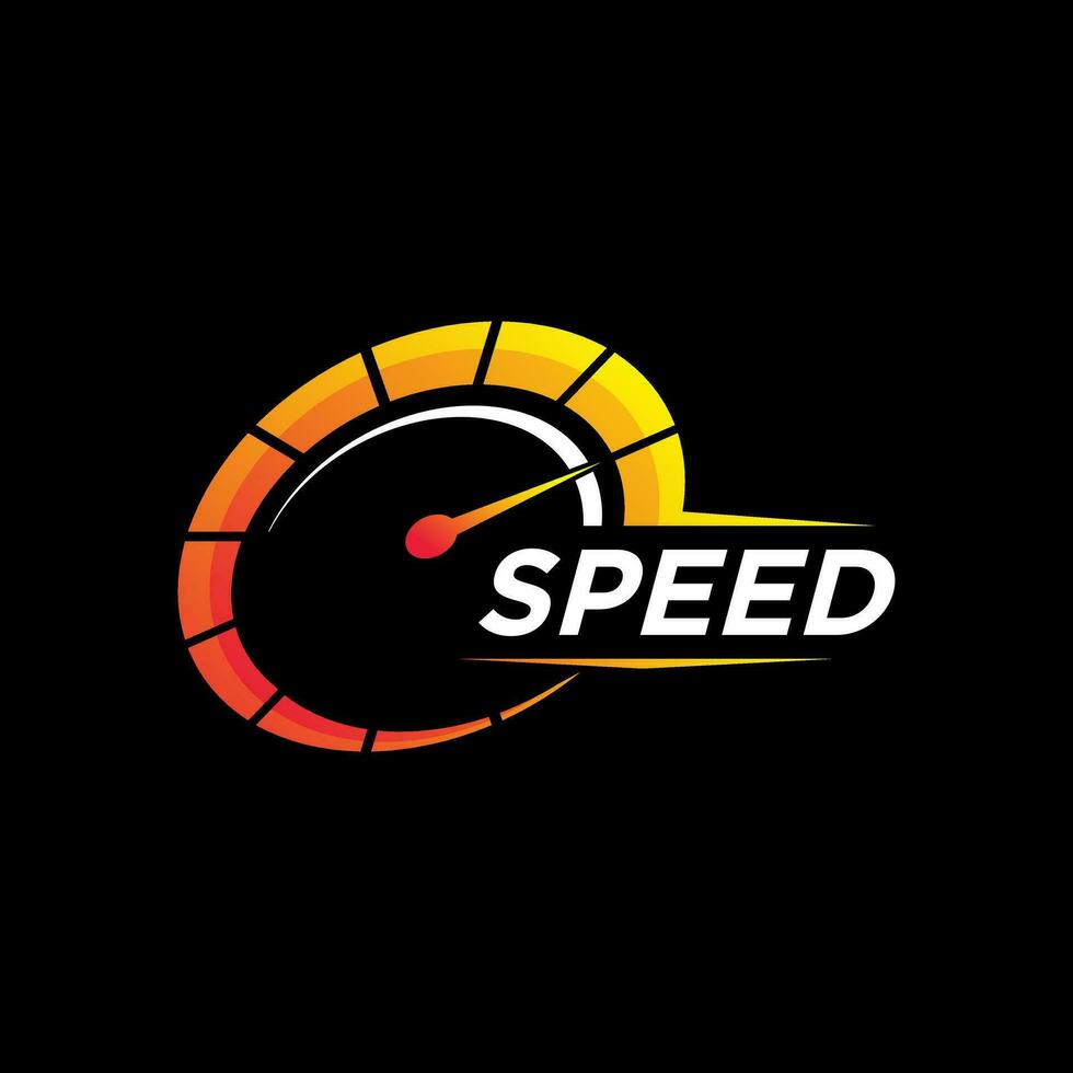speed rpm logo design inspiration vector
