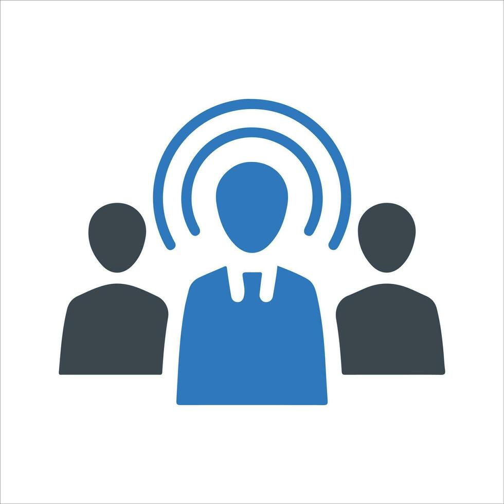 Target Customers Icon. Vector and glyph