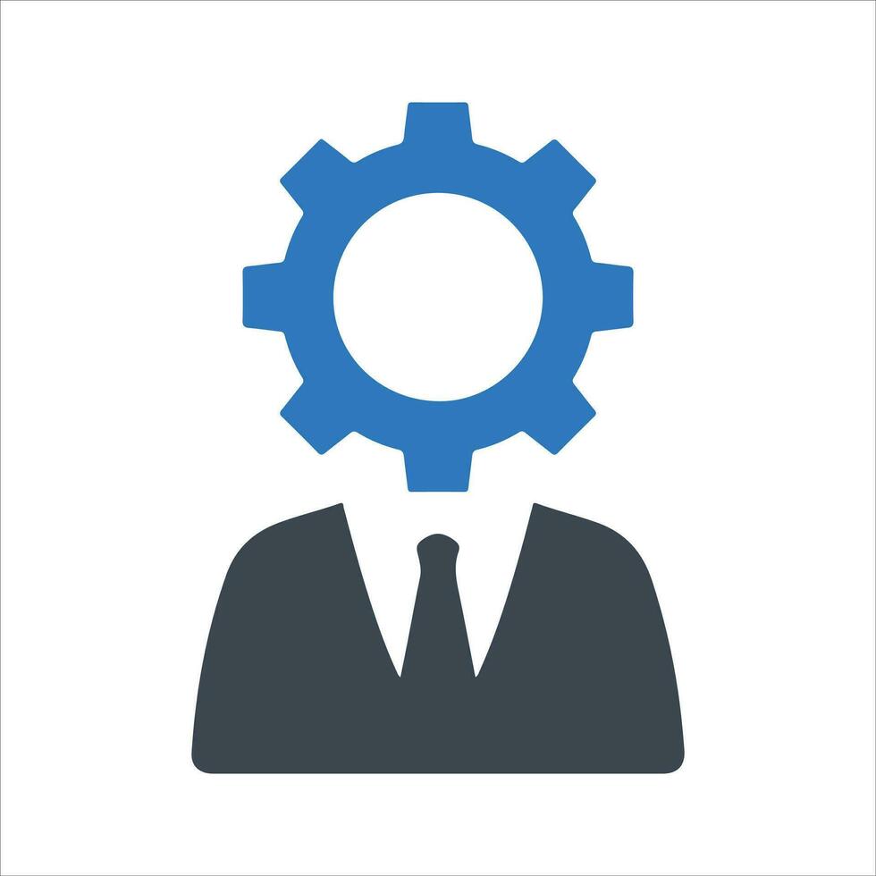 Business Specialist Icon. Vector and glyph