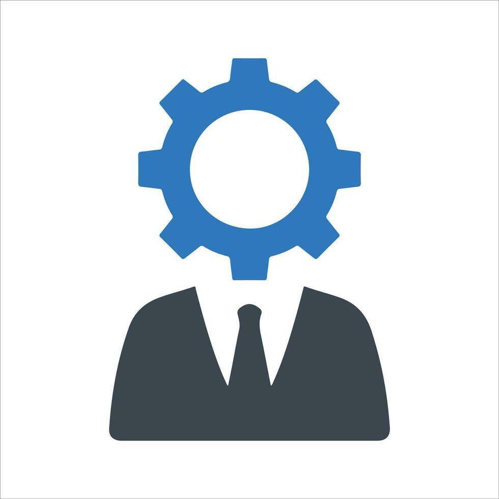 Business Specialist Icon. Vector and glyph