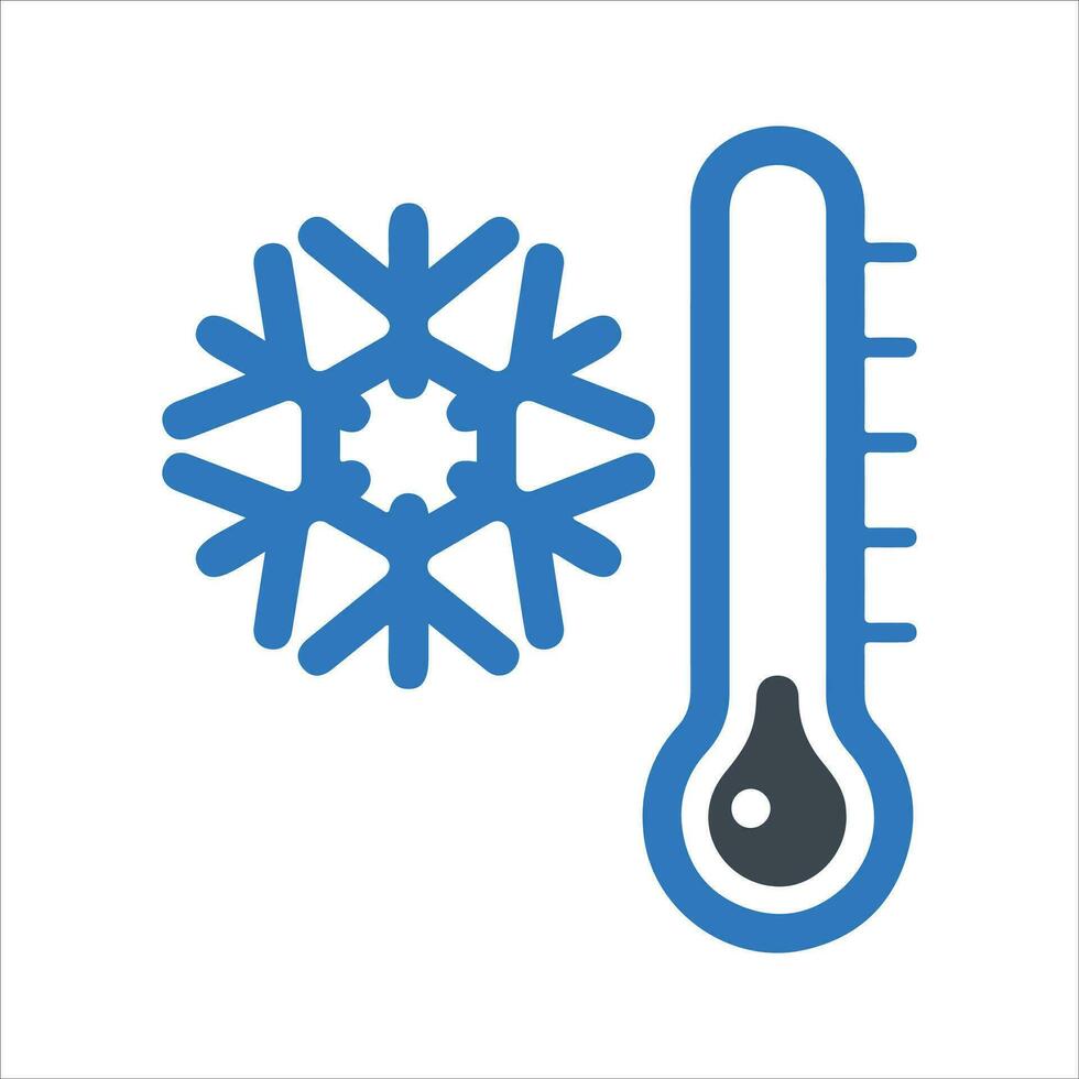Winter Icon. Vector and glyph
