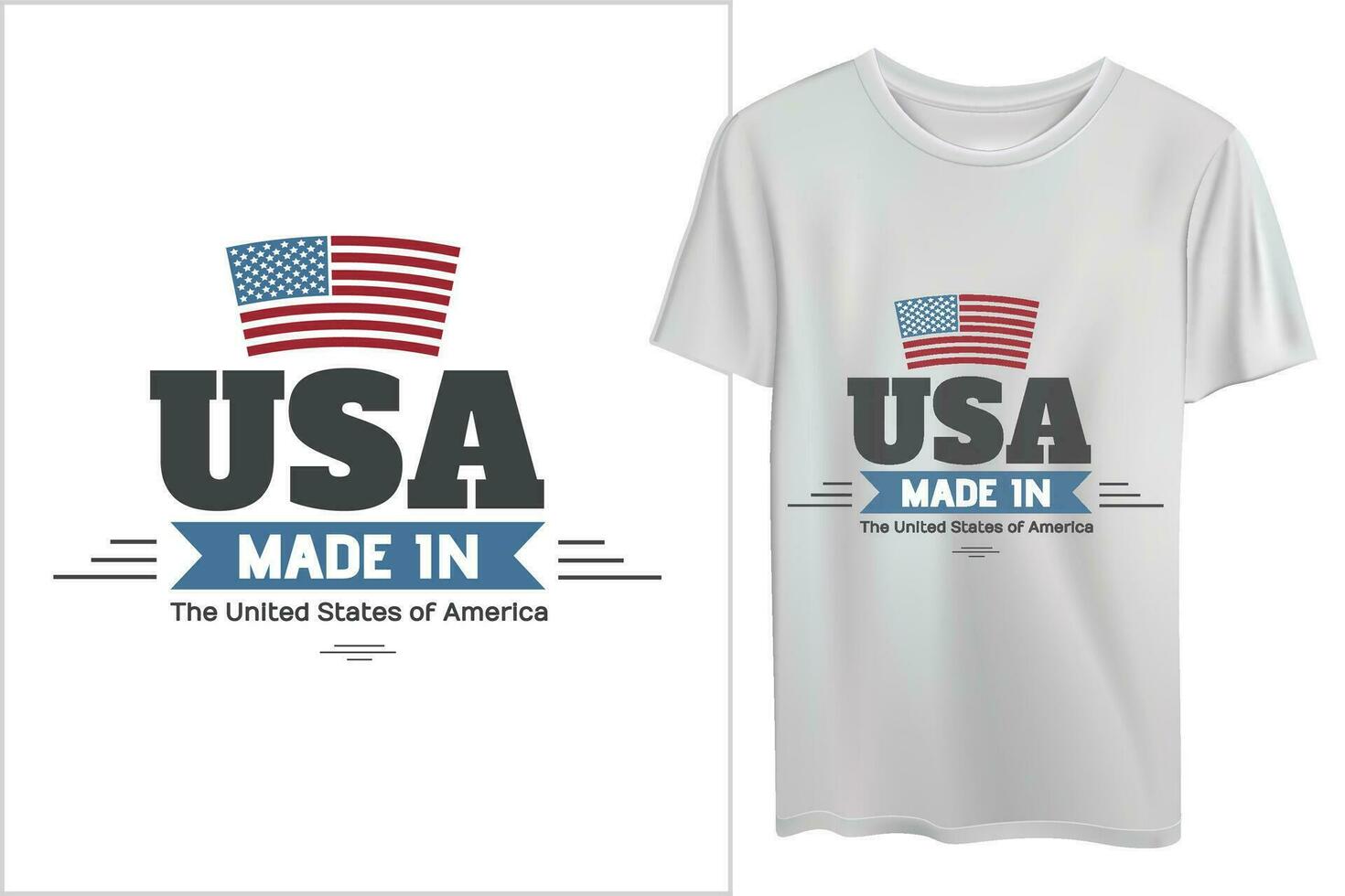 American labels design for T Shirts vector