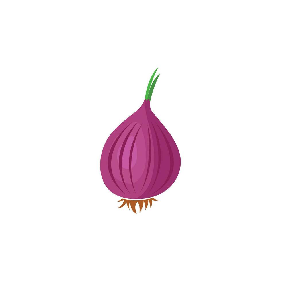 Onion Logo Template Vector Illustration