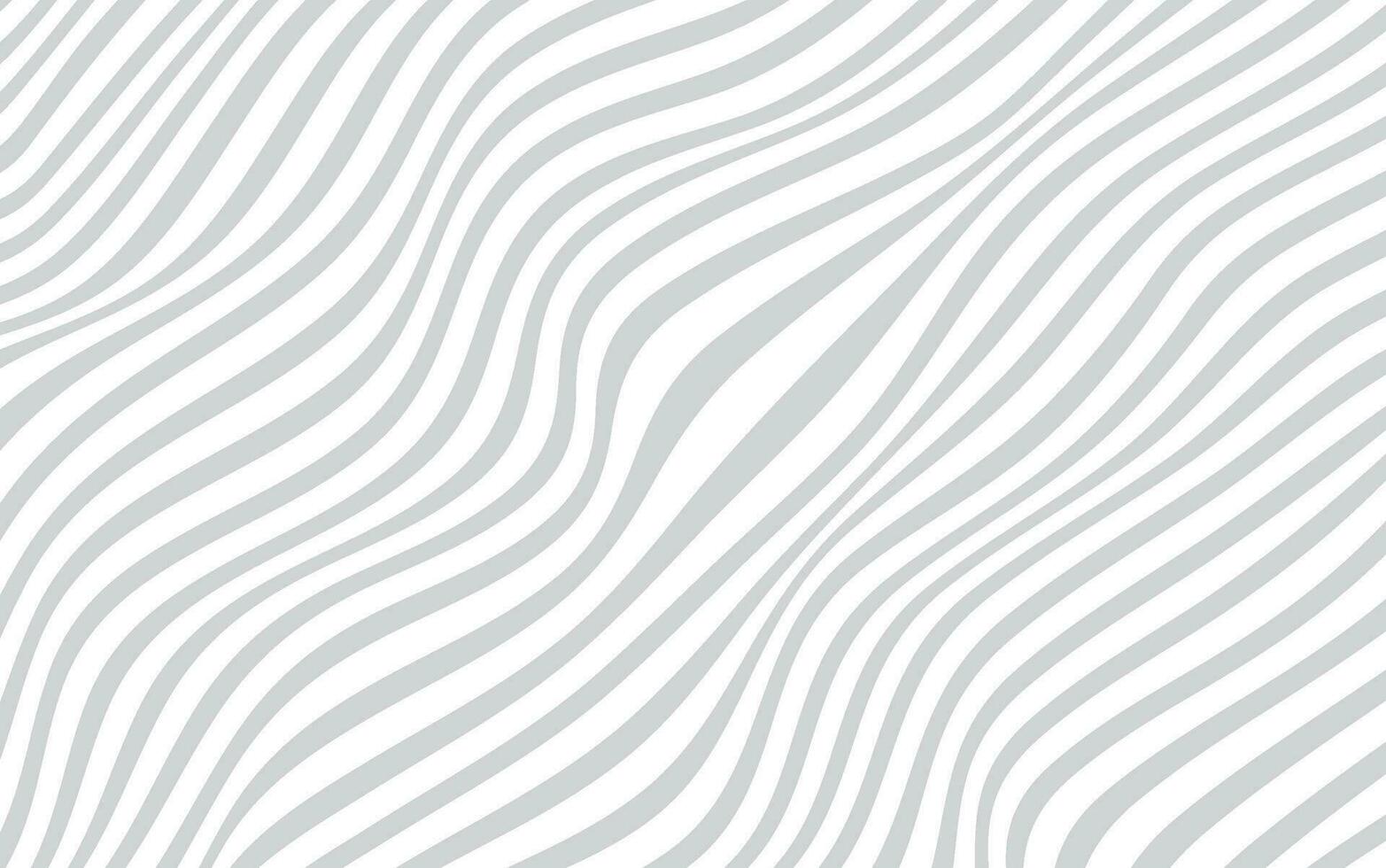 Abstract background in grey and white with wavy lines pattern vector