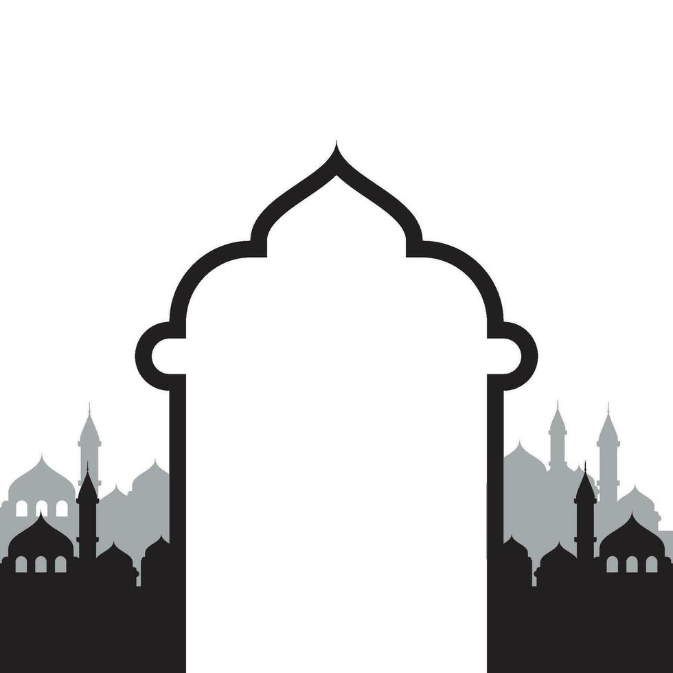 Moslem icon vector Illustration design template