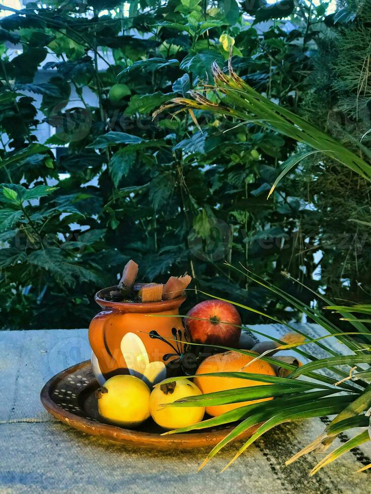 Indulge in the flavors of Mexico with a comforting bowl of ponche photo