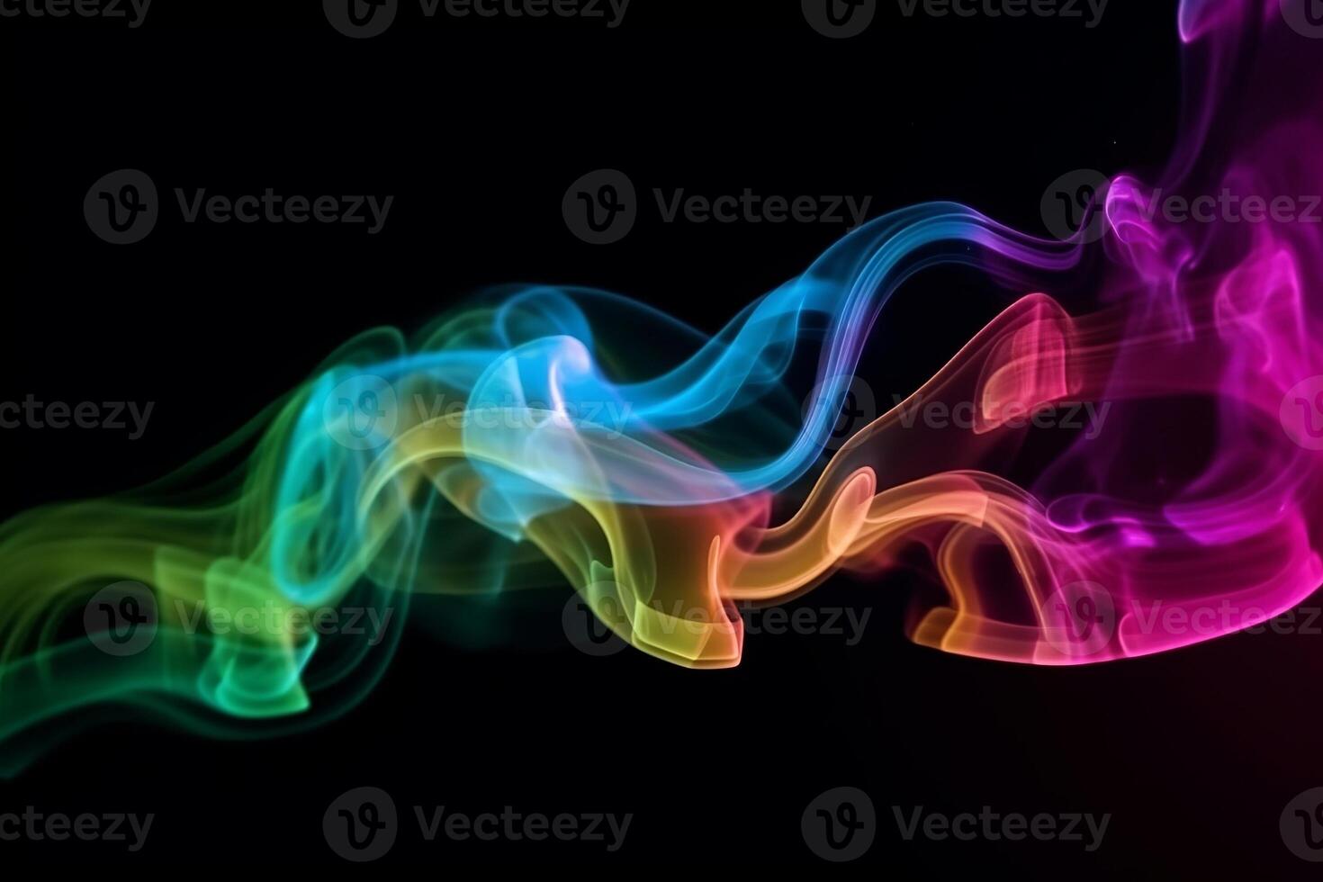 sketch colored , multicolored fumigate spreading , brilliantly backdrop for AD or finality , wallpaper for appliance. Animation photo