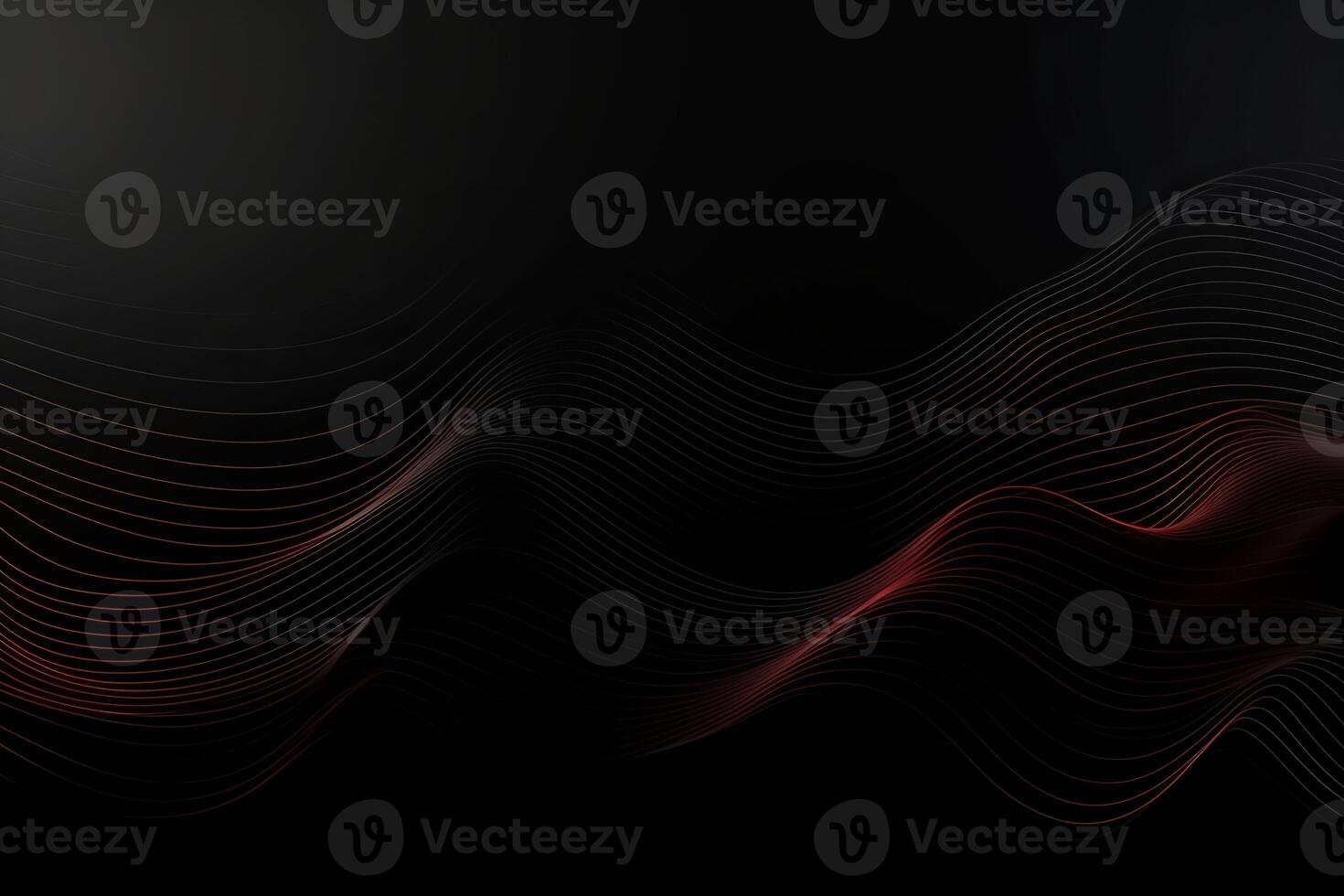 mod web design streamer and bill poster . abstraction example with black wave. Animation photo