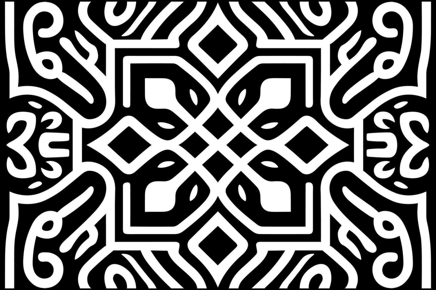 Celitic knot pattern vector