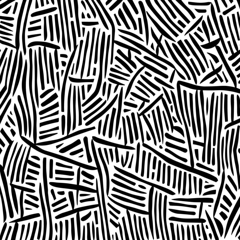 Scribble pattern artwork vector