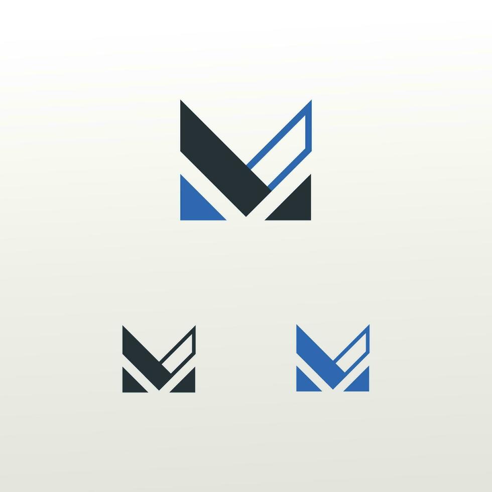 M Letter Logo Design , Brand Identy Design vector