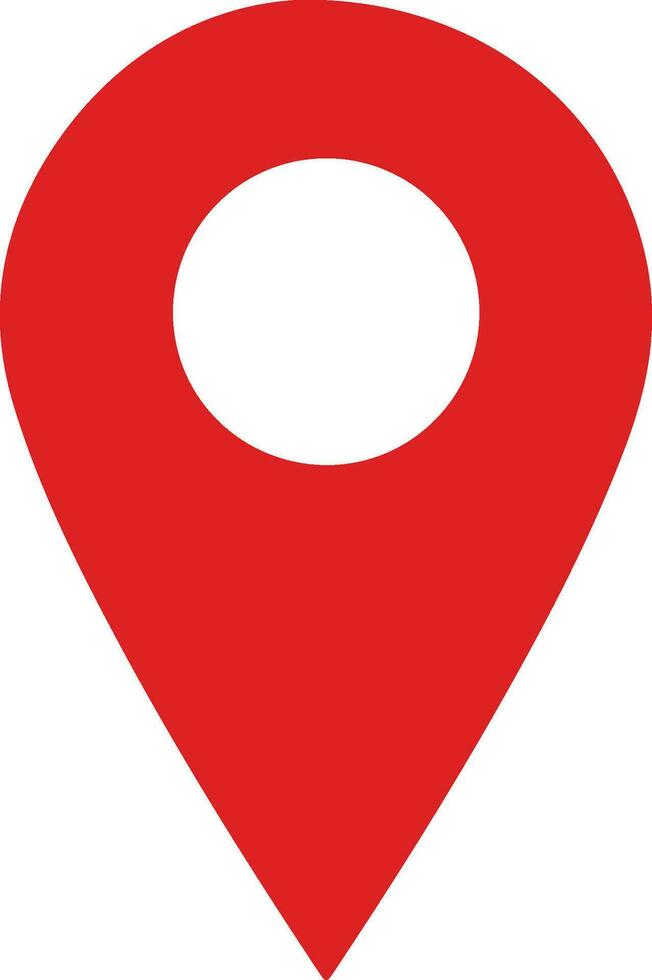 Location point icon vector