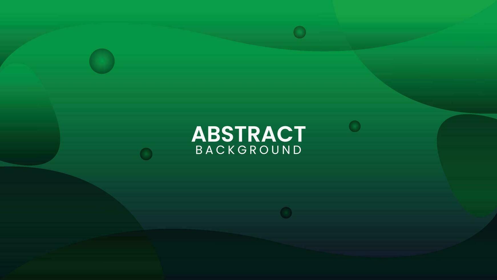 Abstract Green Background Design Template vector