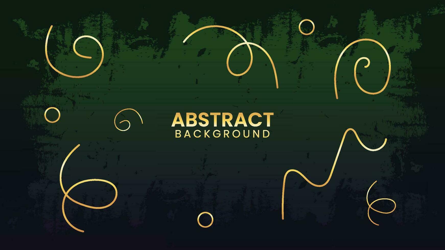 Abstract Dark Green Background Design Template vector