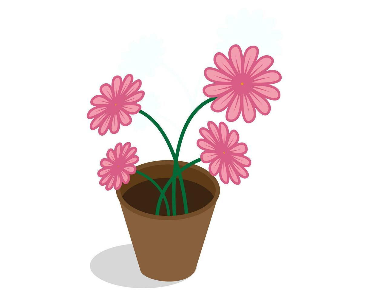 Flower Pot Vector