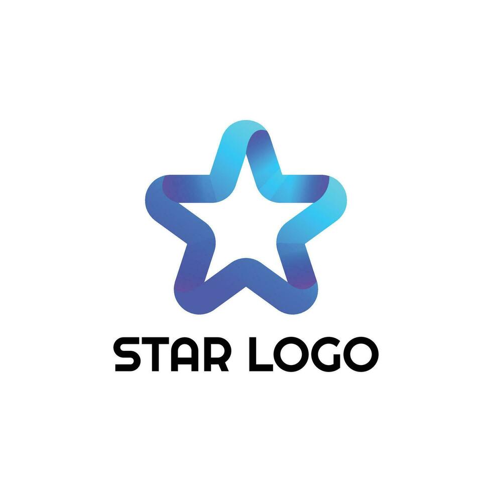 vector de diseño de logotipo estrella