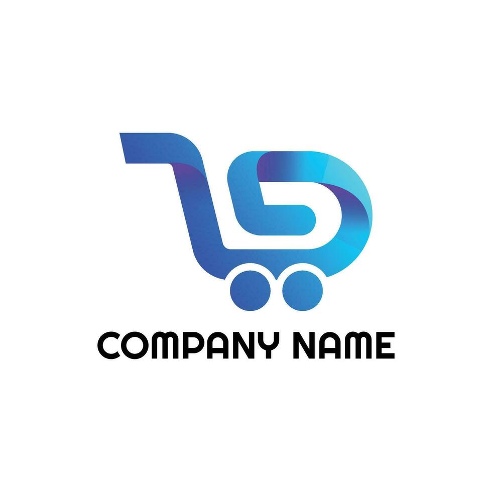 Ecommerce Logo Template vector